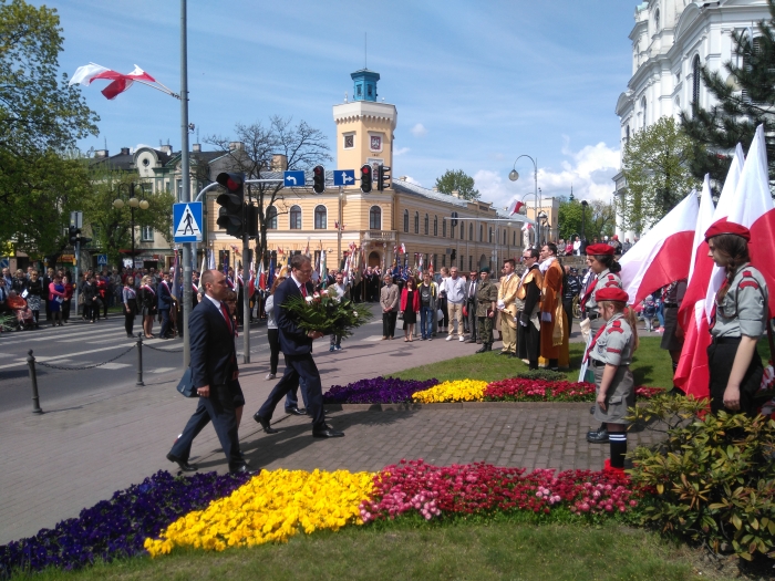 Radomszczańskie obchody 225 rocznicy uchwalenia Konstytucji 3 Maja