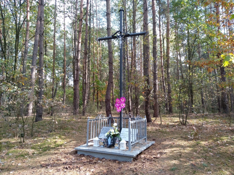 Orzechów: miejsce zrobienia krzyża brzozowego dla pielgrzymów – ciąg dalszy