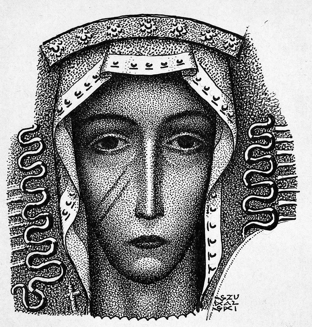 Częstochowska Czarna Madonna na obrazie Szukalskiego