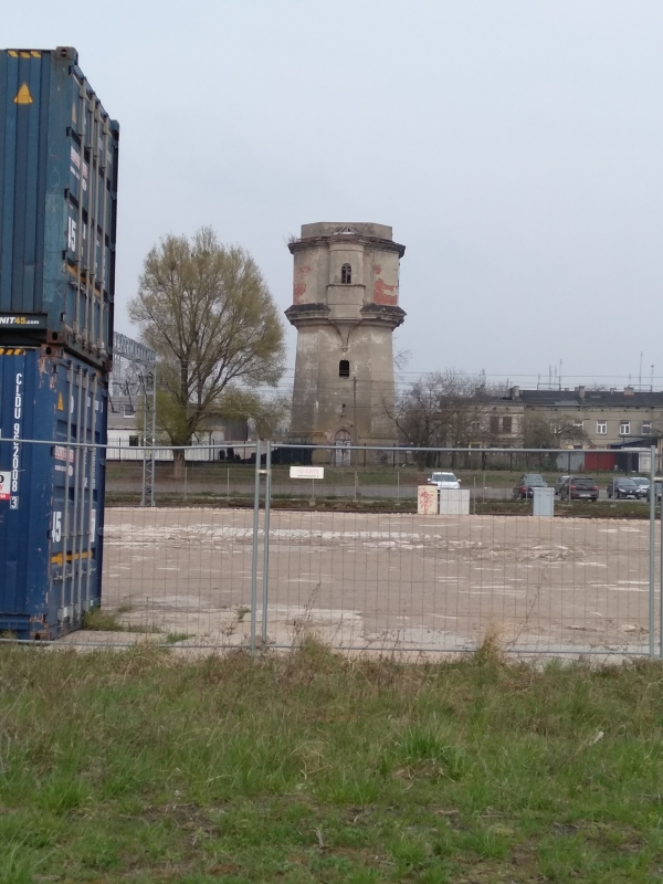 Kolejowa wieża ciśnień w Radomsku