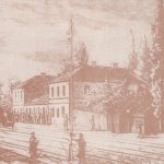 Jak wyglądał radomszczański dworzec w drugiej połowie XIX wieku? Zdjęcie z albumu pt. „Radomsko”