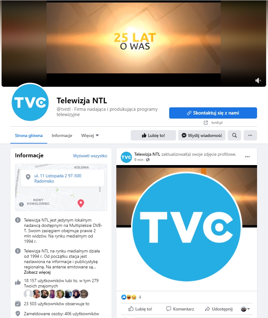 Telewizja NTL zmienia się w TVC