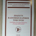 Ukazał się XVIII tom „Zeszytów Radomszczańskich”