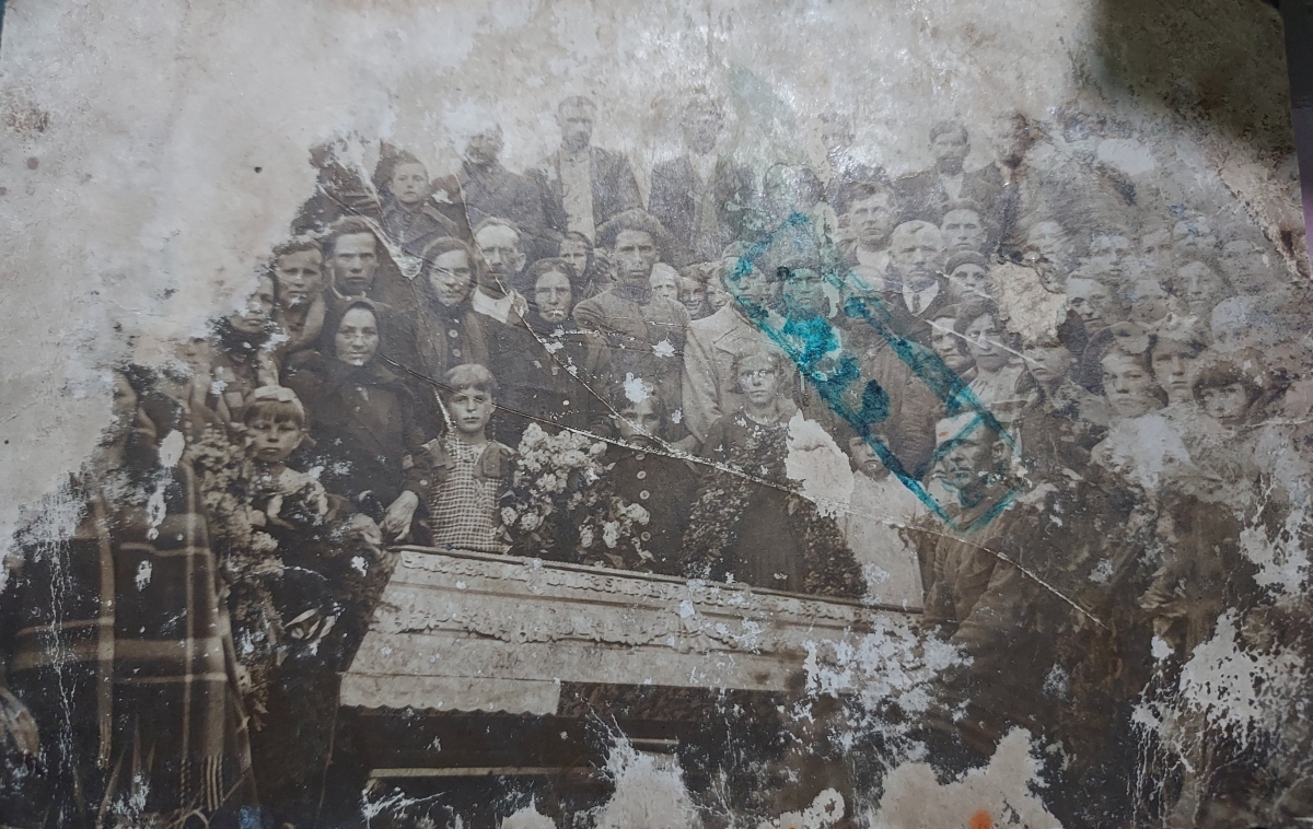 [stare zdjęcie] Pogrzeb w Żytnie