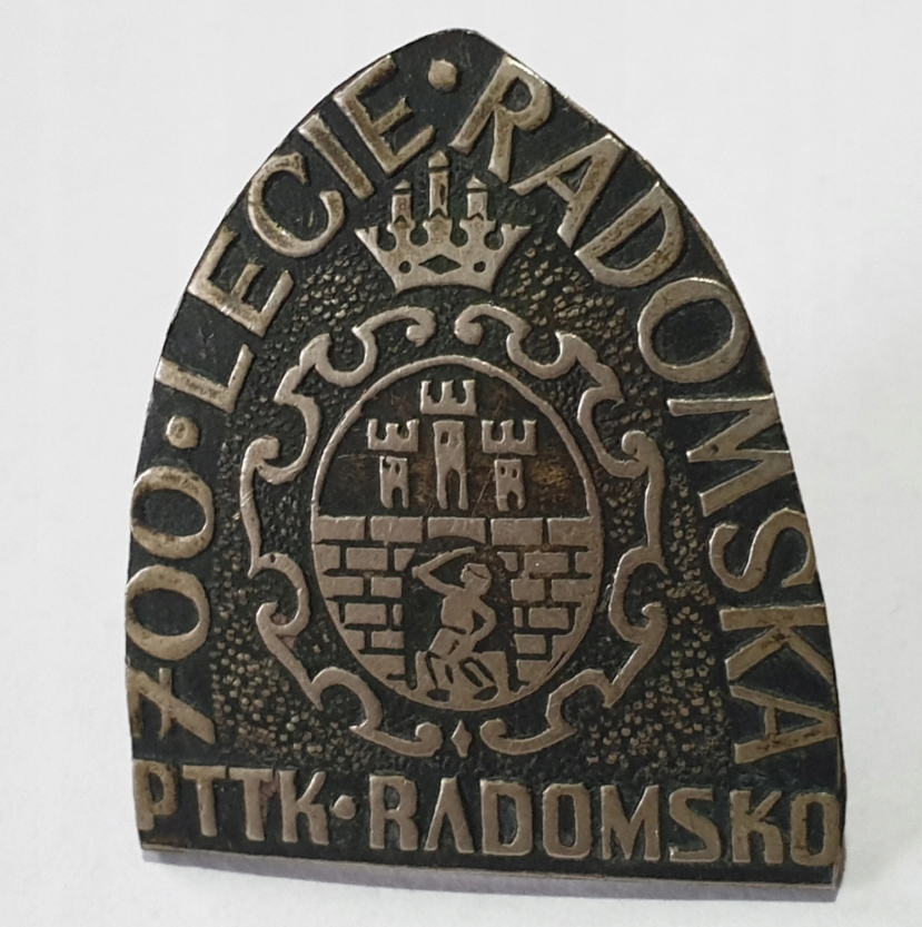 Odznaka PTTK na 700-lecie Radomska