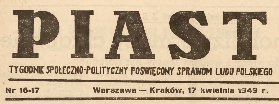 O tym jak żyje wieś w radomszczańskim – z tygodnika „Piast”, 1949 r.